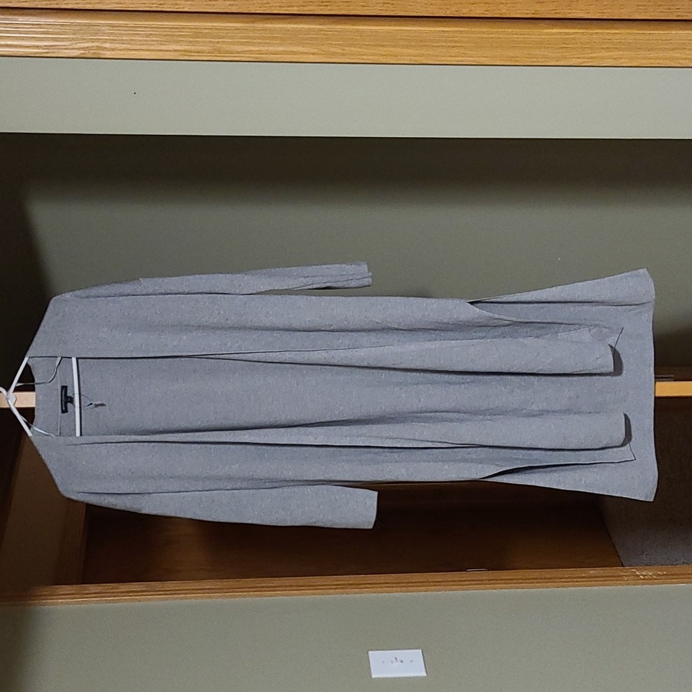 Banana Republic Gray long duster sweater M